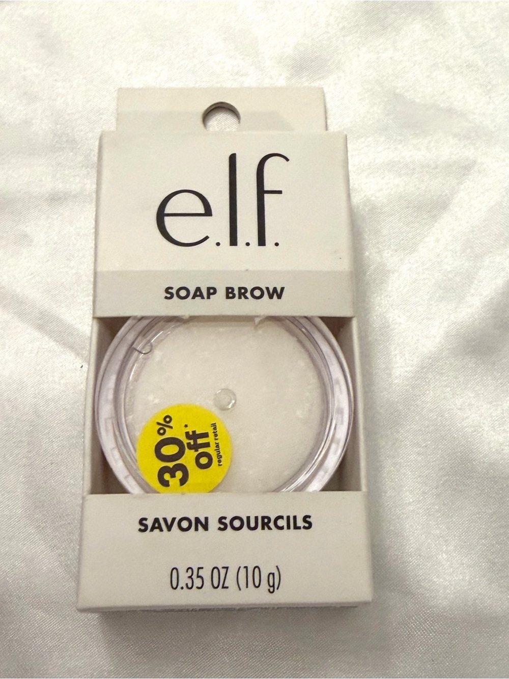e.l.f. Soap Brow Clear Eyebrow Wax Firm Hold‎ Styling Pomade Vegan Cruelty Free